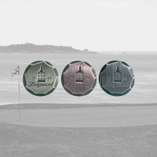 Hammered Metal Ball Marker