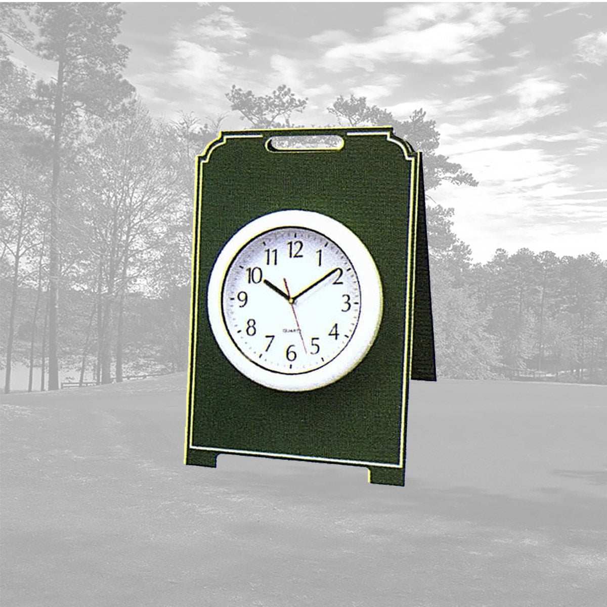 Easel w/ 12" or 18" Clock