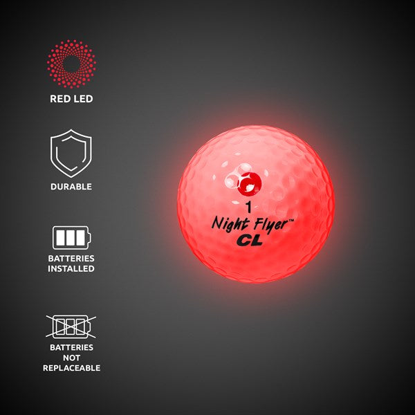 Night Flyer Light Up Golf Balls