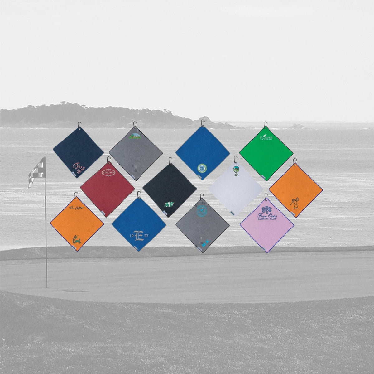 Soffle 16"x16" Towel - Embroidered